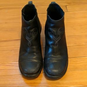 Dansko women's black ankle boot